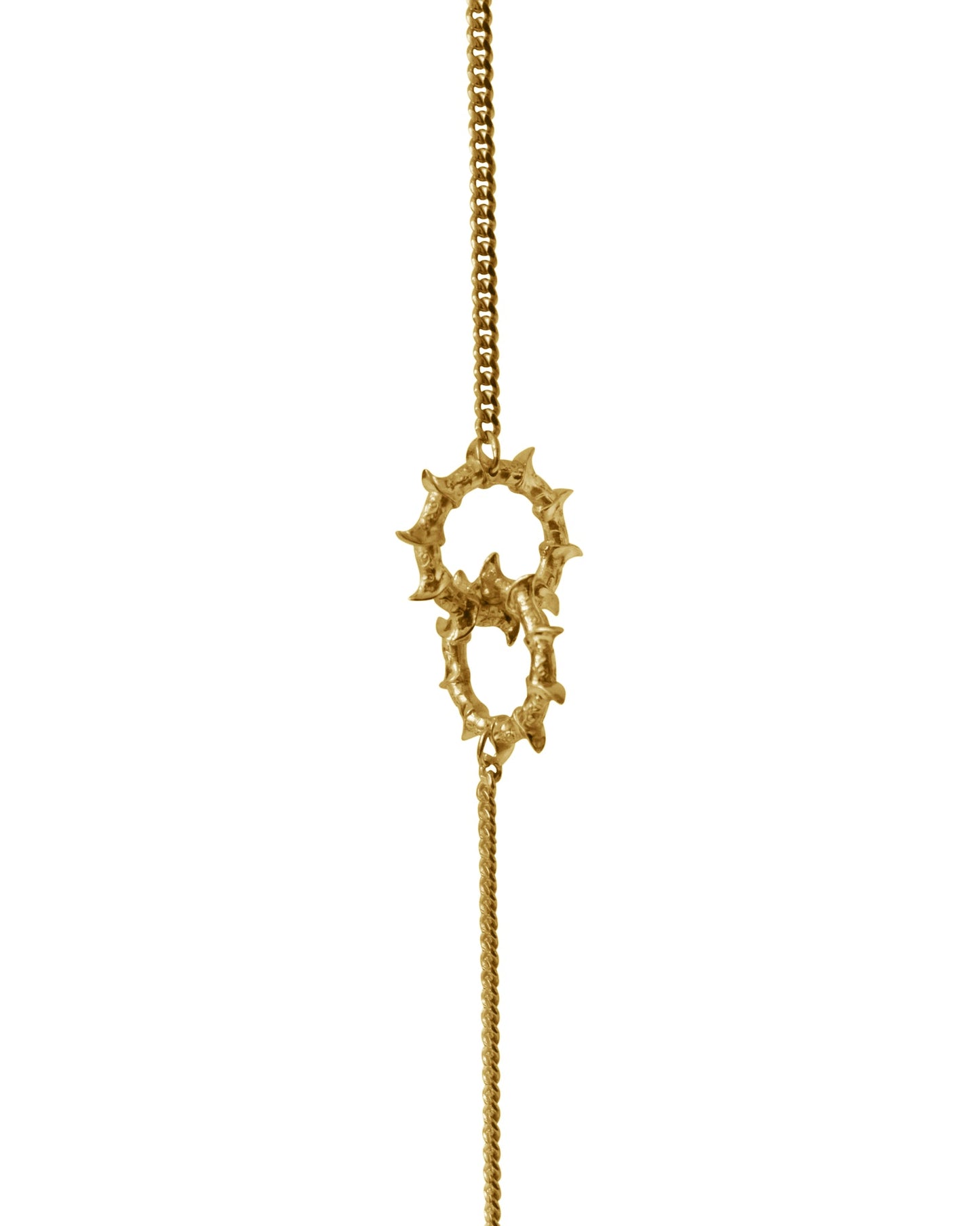 BABISBOOTS NECKLACE DUAL - GOLD PLATED